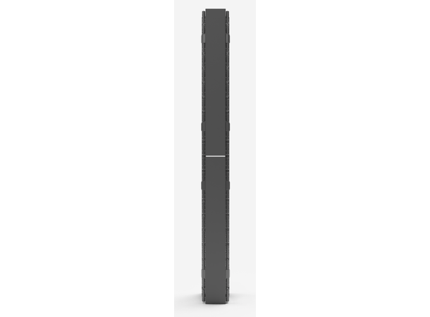 Enoc vertikal kabelguide CT1 24HE Svart B-88 x D-167 x H-888 mm  1stk 