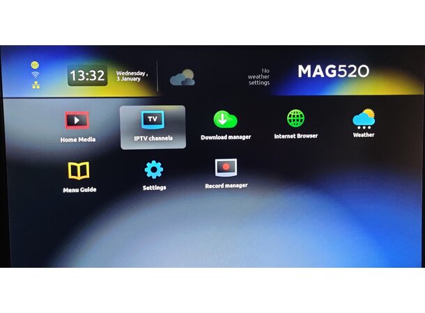 IPTV Set-top boks 9-45 forIPTV server eller som mediasenter 