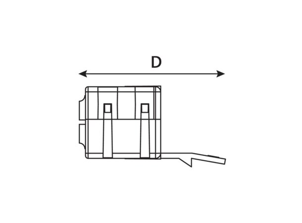 RapidNet 12 LC/PC Duplex Mounting Modul Passer i standard RapidNet Panel, SM 