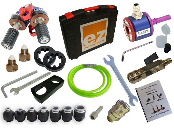 Startpakke EZ.Speedy/EZ.Booster For fibere/rør 0,5-8/6-16 mm 