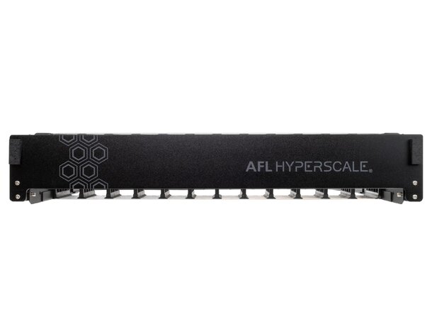 AFL UHD  panel for 12 kassetter 2 U/HE 19" inkl. front og kabelhylle, MPO 