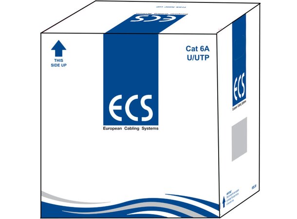ECS kabel U/UTP C6A LSZH 305m kartong ReelInBox 