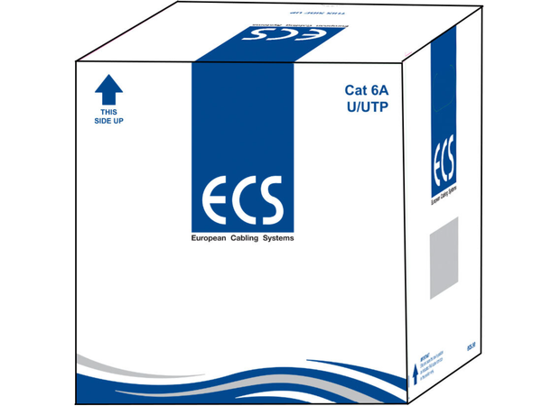ECS kabel U/UTP C6A LSZH 305m kartong ReelInBox 
