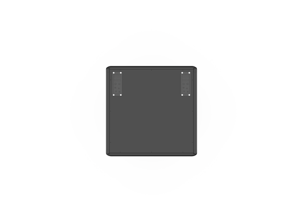 Enoc FS1 golvskåp 800x800x1200 IP54 Svart 