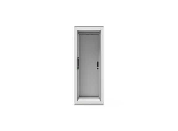 Enoc Gulvskap Grå 29U F1 Glassdør B-600 x D-1000 x H-1400 mm 
