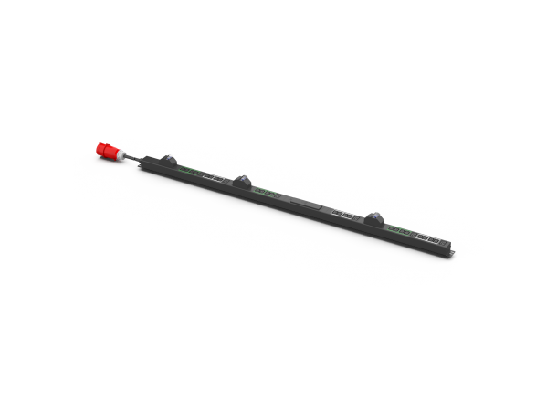 Enoc PDU Strømskinne Vertikal 400V/3x32A 24xC13 + 6xC19 - IEC60309 3m 
