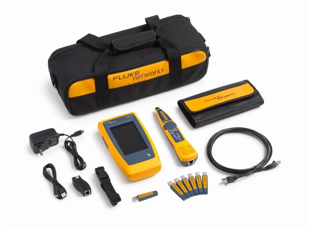 Fluke LinkIQ DUO KIT kabel-, wifi-, og nettverkstester. 10Gb/s Ethernet/IP 