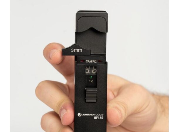 Optical Fiber Identifier For 3 mm, 2 mm, 0.90 mm og 0,25 mm 