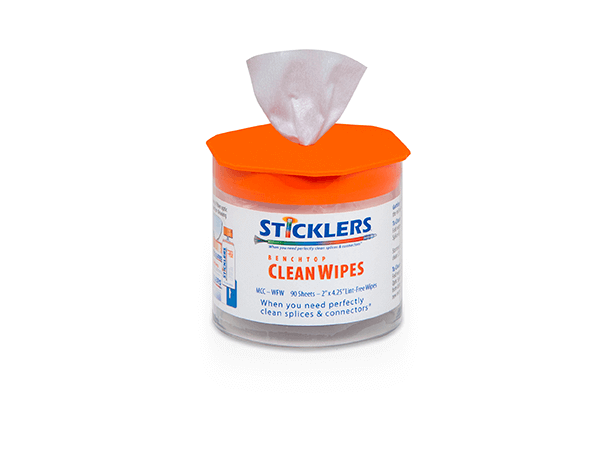 Sticklers CleanWipes renseklut, boks Lofri, 90 kluter