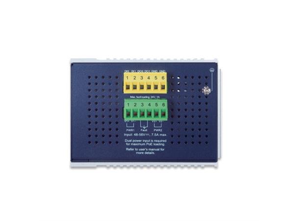Switch Industri 16-Port PoE L3Planet IP30, 16x802.3at + 2x1000T + 2x SFP