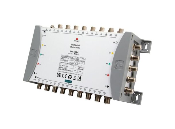 Triax Multiswitch TMS 5x32 C kaskaderbar 5 inn/4xSAT+1xTERR 