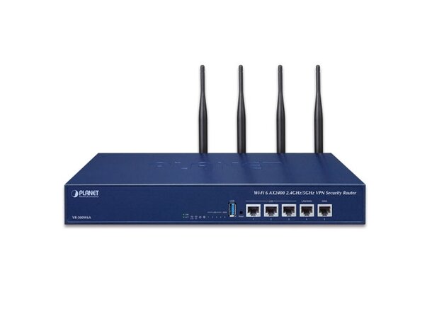 Trådløs Gateway Wi-Fi 6 AX2400 5p Gb, VPN, Firewall, m/AP-kontroller 