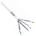 ECS kabel S/FTP Cat.7 LSZH 500m 500m Trommel - Hvit kabel