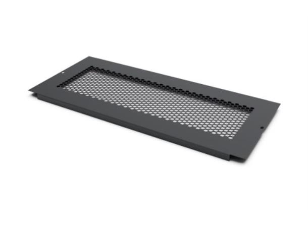 Enoc Bunnplate ventilert til BPP B:210mm D:480mm H:20mm Svart RAL 9005