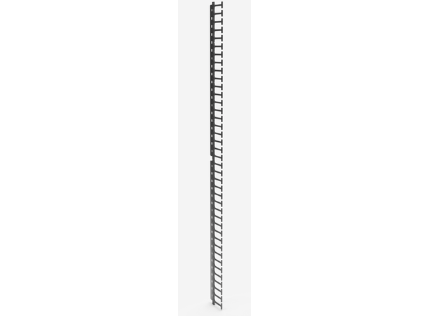 Enoc vertikal kabelguide CT5 47HE Svart B-13 x D-151 x H-1999 mm  1stk 