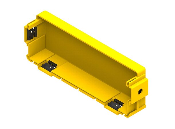 Fiberkanal endestykke, 300 x 100mm 