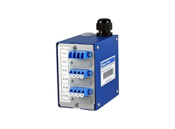 Fiberpanel DINSpace Snap SM 12xLC 12F LC/UPC 