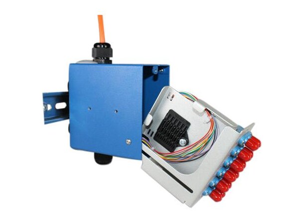Fiberpanel DINSpace Snap SM 12xLC 12F LC/UPC 