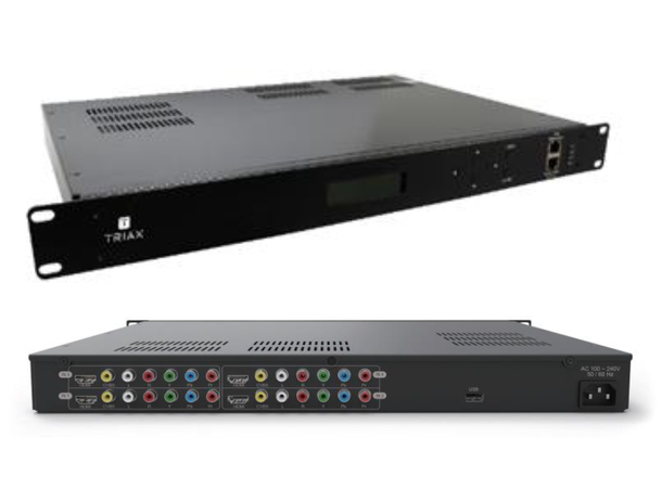 IPTV Streamer 4x HDMI/CVBS til IP inkl. 4x TDCH IP-lisens, IP HD/SD ut