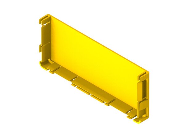 Kabelkanal 200, endelokk 200x100mm 