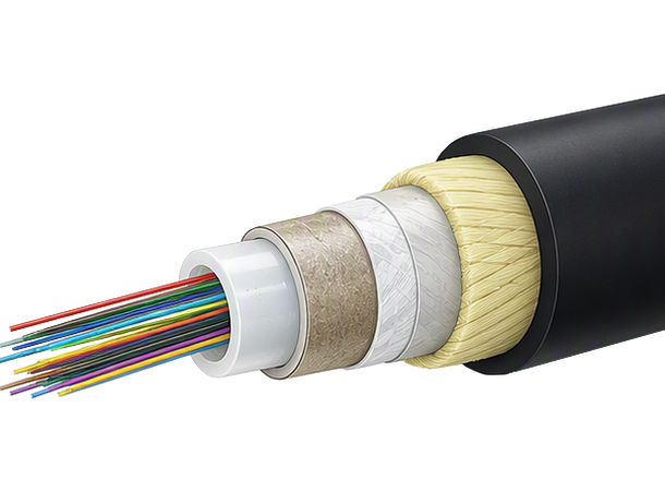 ECS Fiberkabel SM FR LT 24F G652D OS2 Funksjonssikker FE 90min CPR DCA HFFR 