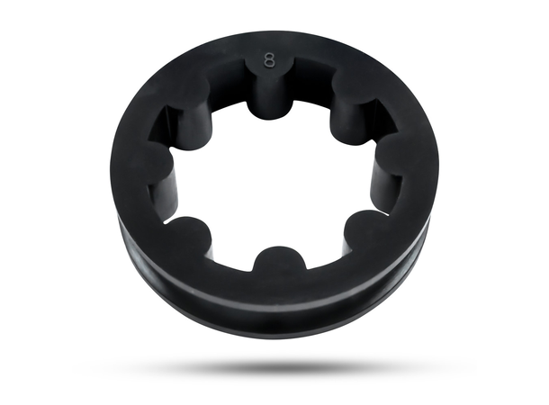 EZ.SPEEDY Rubber roller black "8" 