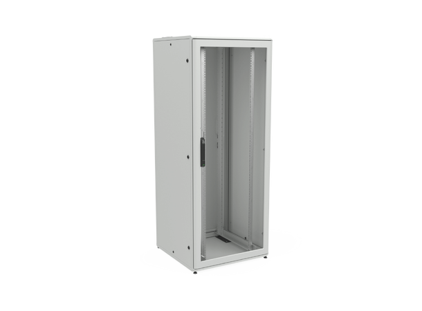 Enoc Gulvskap Grå 42U FS1 Glassd. IP54 B-800 x D-800 x H-2000 mm 