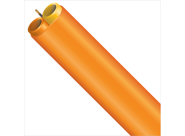 FuturePath - 2x14/10 - DB -Orange-1000m Bundle, orange jacket, ribs, silicore 