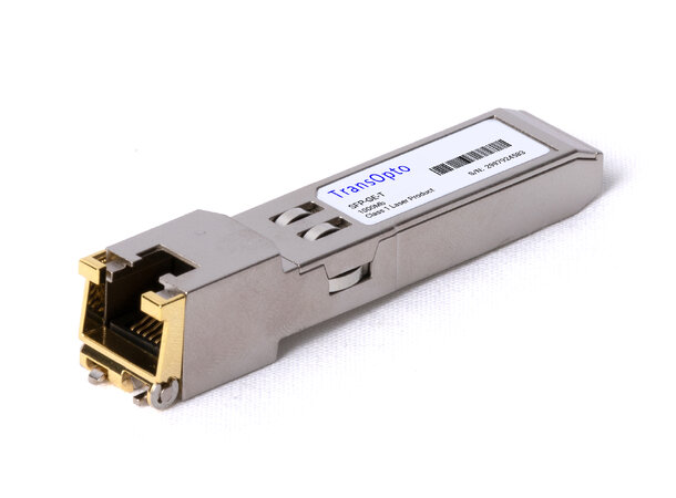 SFP, 1000Base-T Copper Interface RJ45, 100m, Generic 
