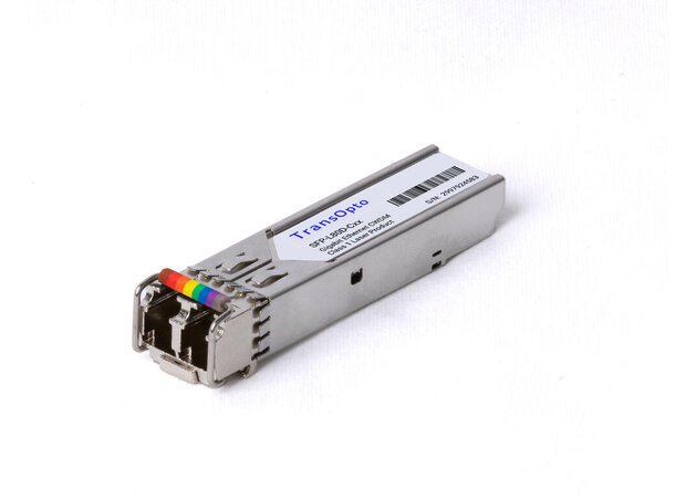 SFP, 1.25 Gbps GbE, DDM, 80km CWDM 1271 nm, 24dB, SM/MM, HP 